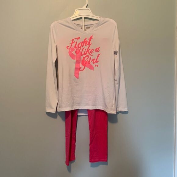 3 for $20 Girl's Pink Faded Glory Leggings - Picture 5 of 7
